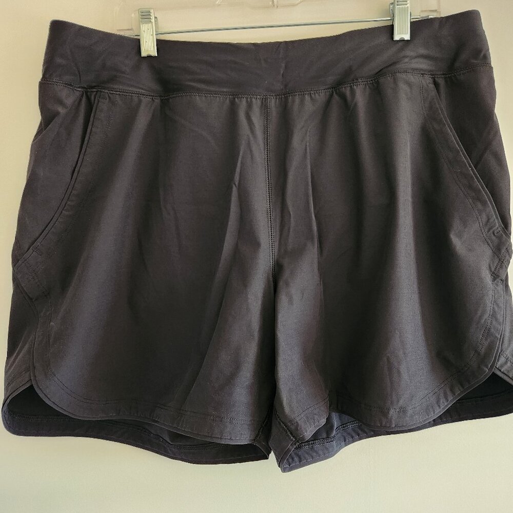 Black swim shorts size 18 from Lands End